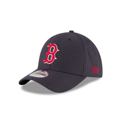 Boston Red Sox Gorra | New Era MLB Diamond Era 39thirty Stretch Fit Cap Mexico - Azules